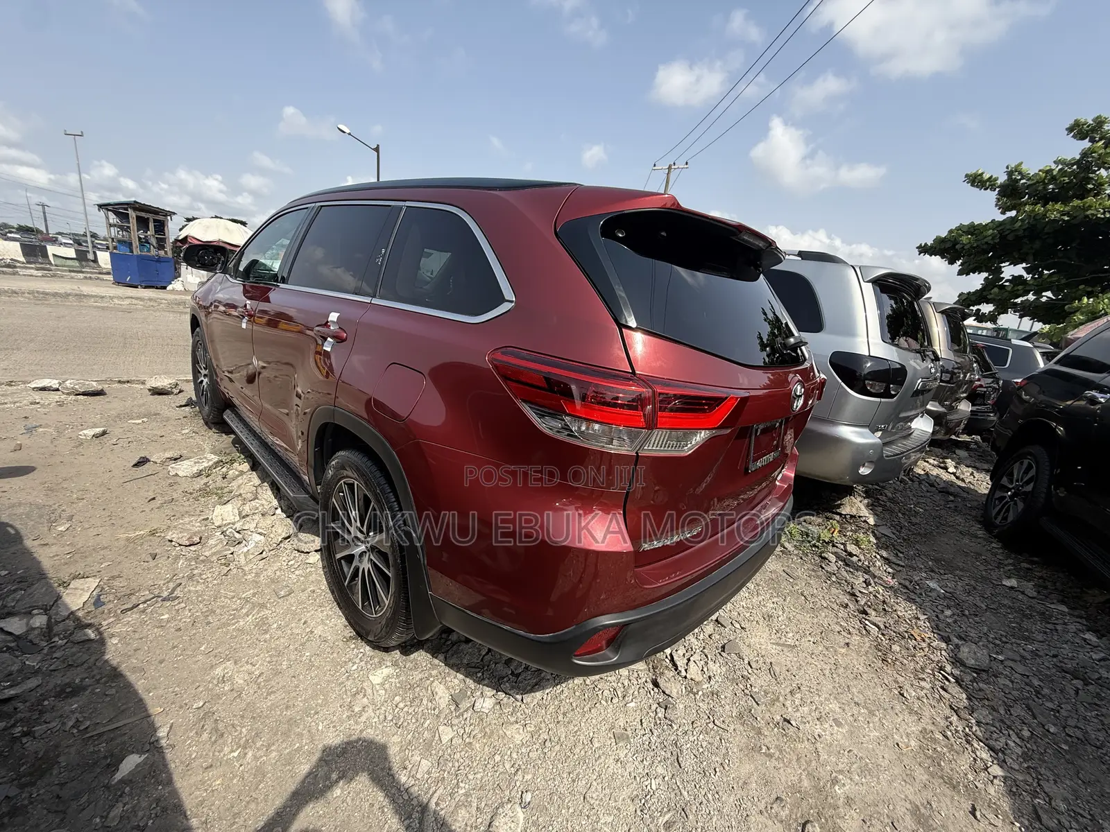 Toyota Highlander Limited 4x4 V6 (3.5L 6cyl 8A) 2018 Red