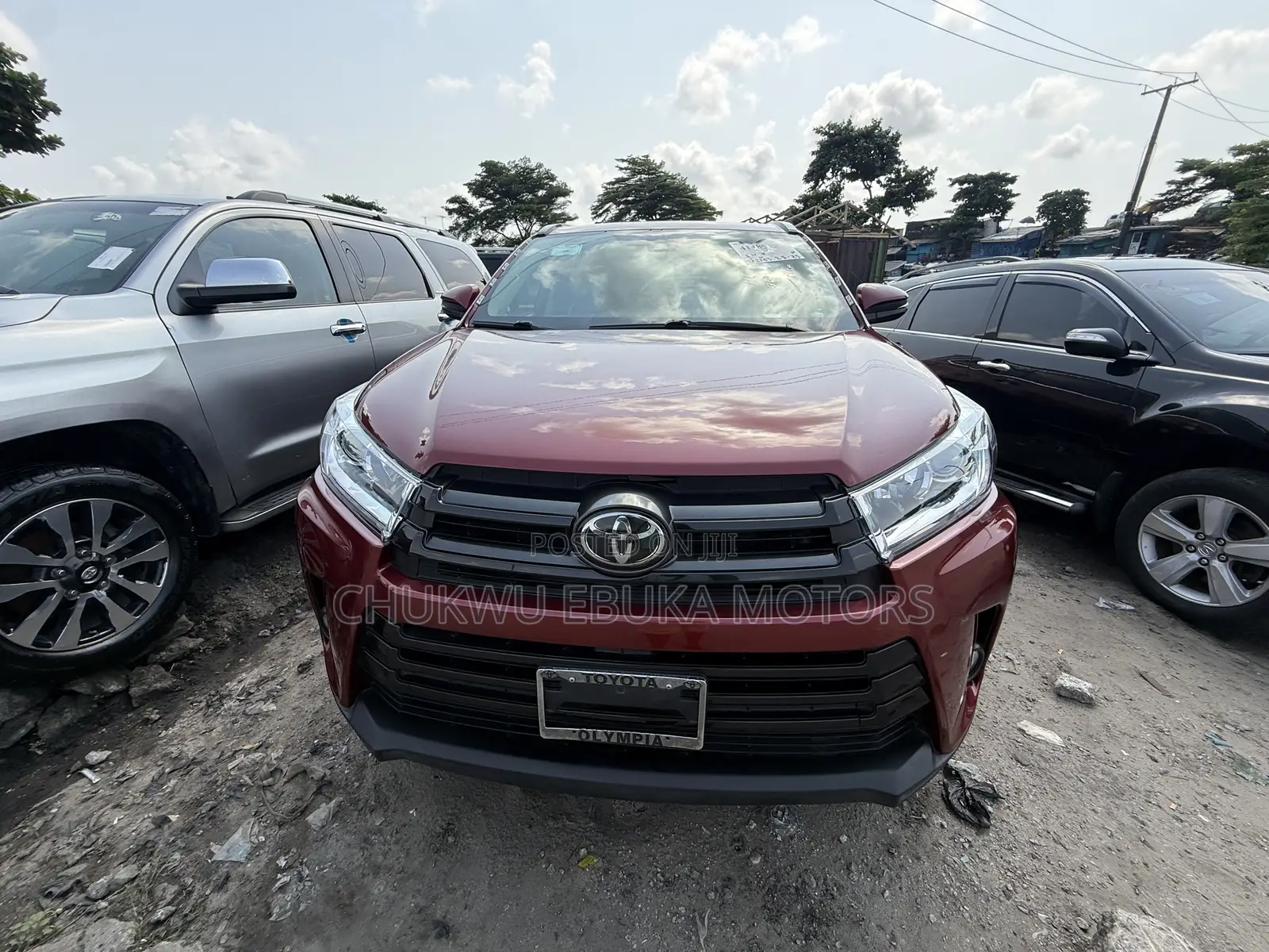 Toyota Highlander Limited 4x4 V6 (3.5L 6cyl 8A) 2018 Red