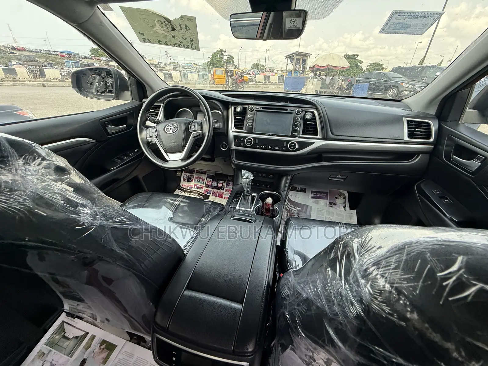 Toyota Highlander Limited 4x4 V6 (3.5L 6cyl 8A) 2018 Red