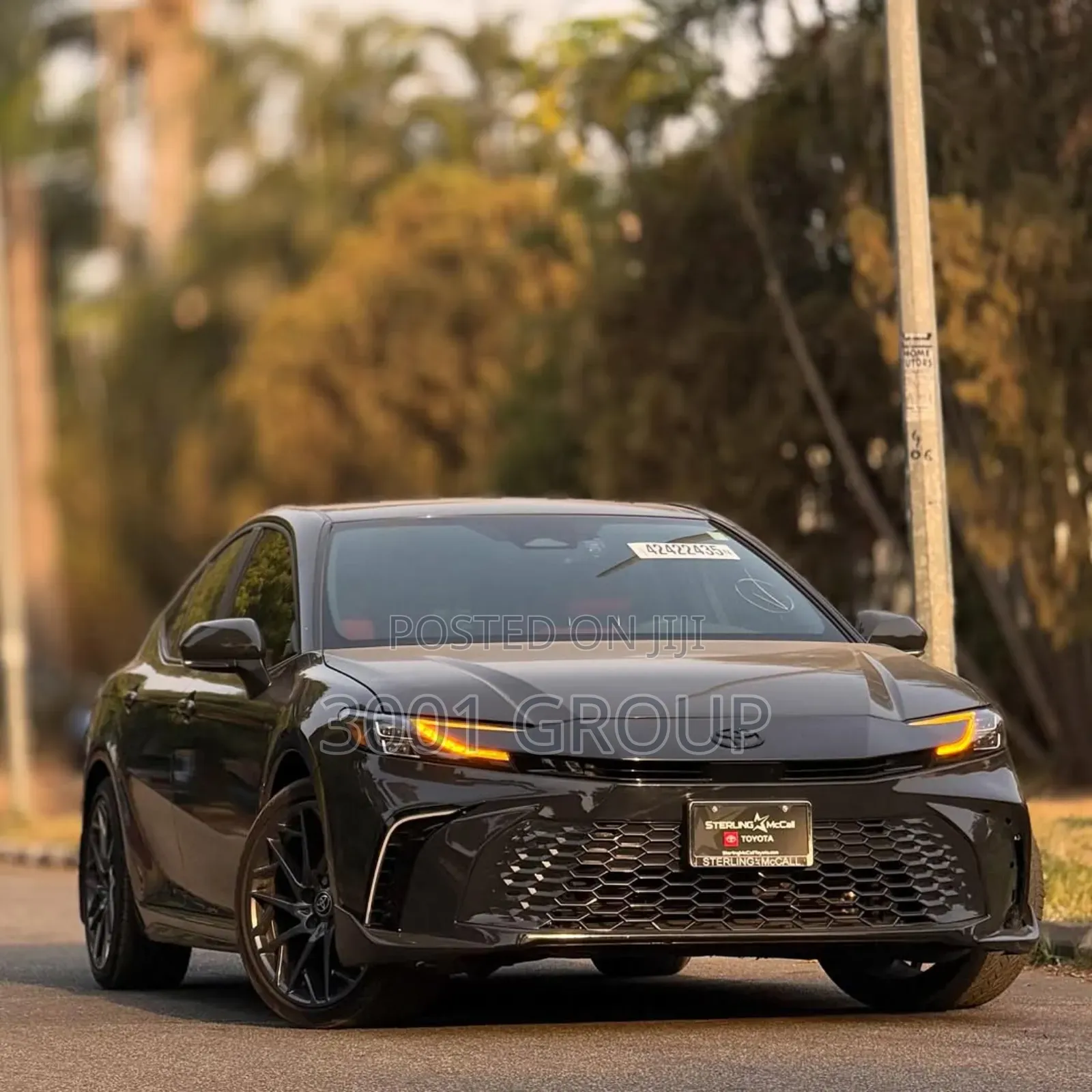 New Toyota Camry XSE 2025 Black