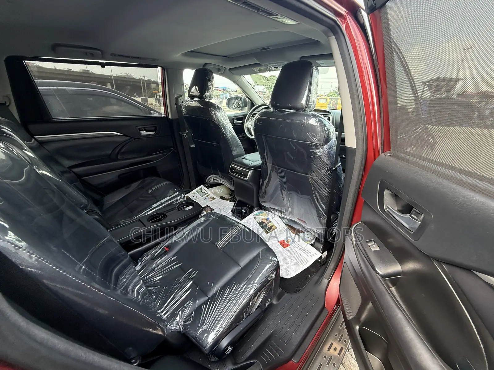 Toyota Highlander Limited 4x4 V6 (3.5L 6cyl 8A) 2018 Red