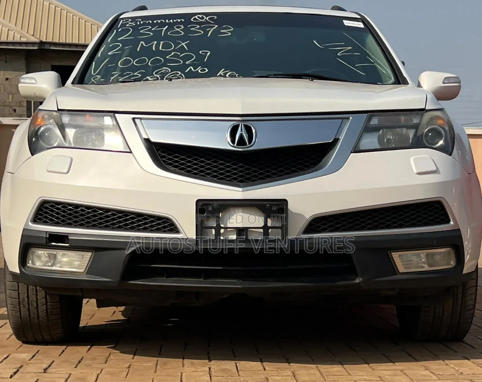 Acura MDX Advance Package SUV AWD (3.7L 6cyl 6A) 2012 White
