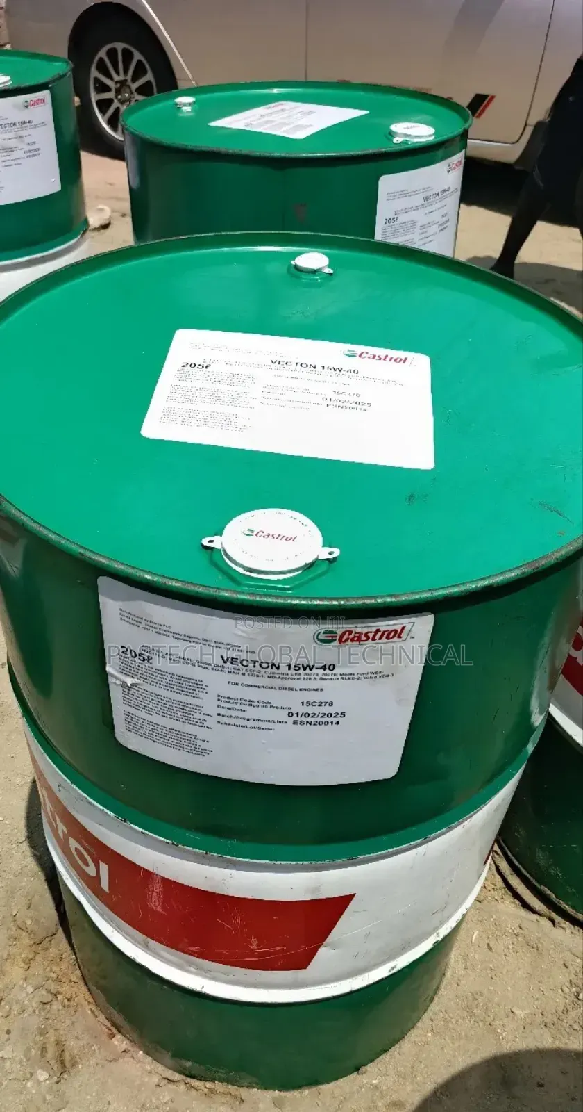 Castrol Vecton 15w-40 Heavy-Duty Diesel Engine Oil