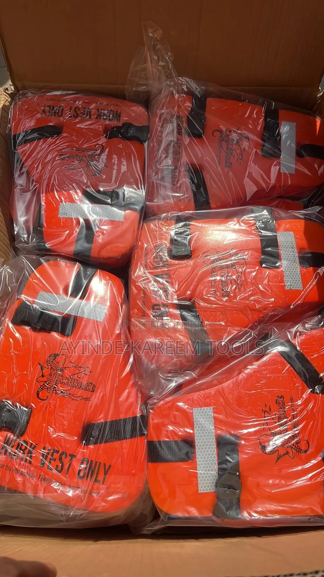Work Vest Or Safety Vest