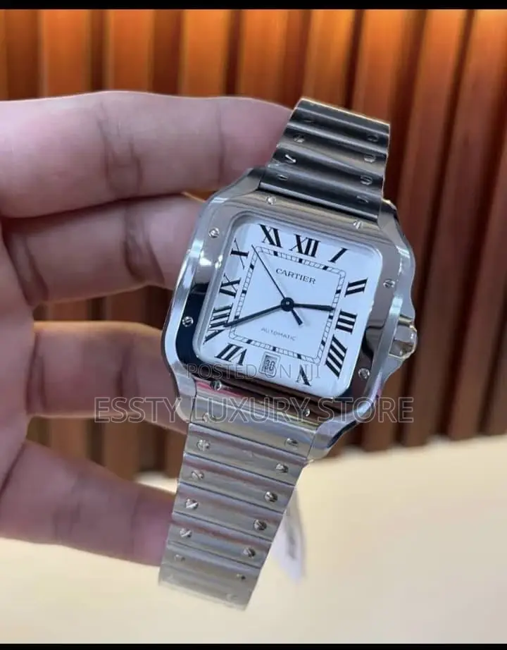 Automatic Cartier D Santos Watch Stainless Steel