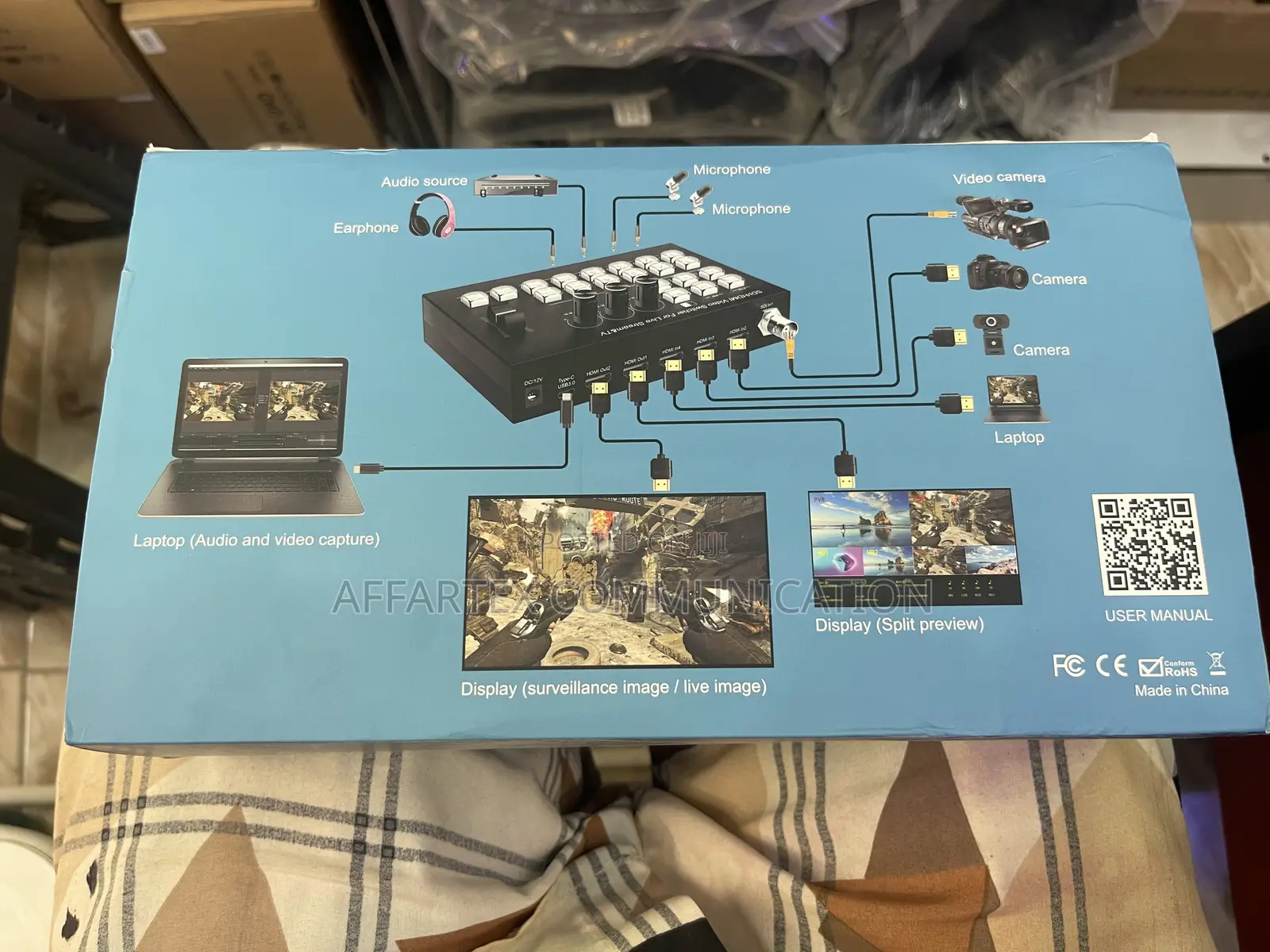 Video Mixer 4 Channel