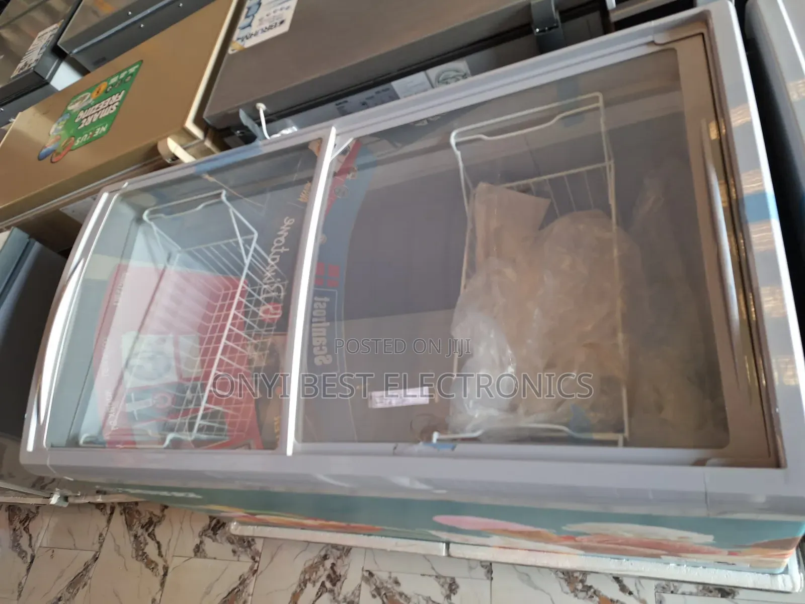 Snowsea 580 Litres Ice Cream Chiller/Showcase Sc 580y
