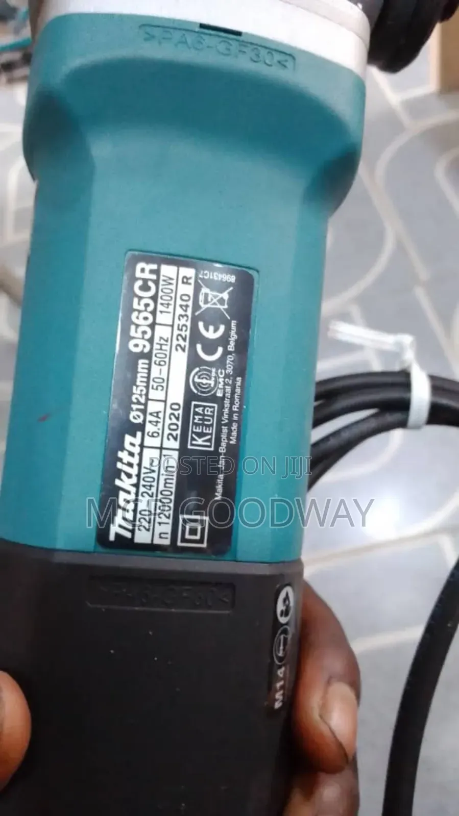 Nakitagrinder Angle 5inch 125mm 220-240v