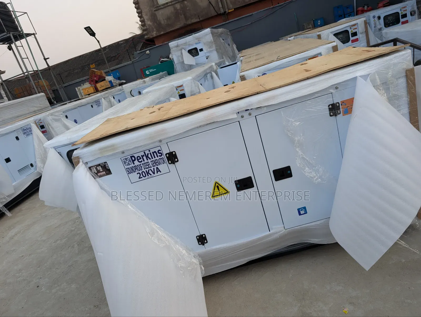 Heavy Duty Sp20kva Brand New Perkins Diesel Soundproof Gen 2years Wty