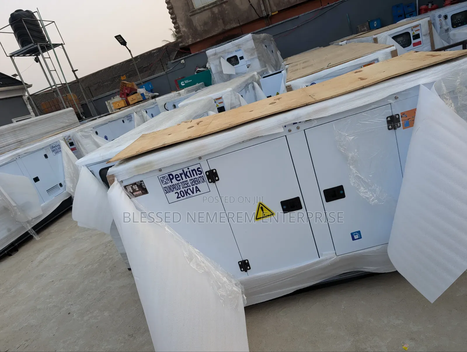 Heavy Duty Sp20kva Brand New Perkins Diesel Soundproof Gen 2years Wty