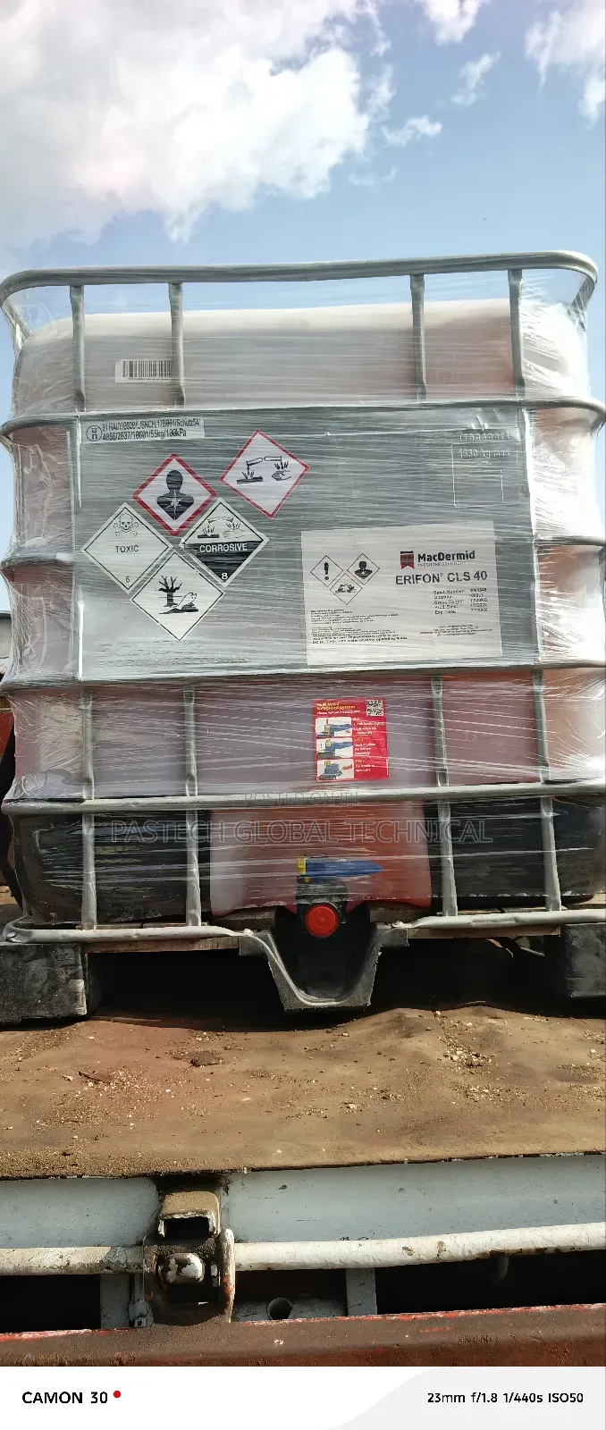 Macdermid Erifon CLS 40 Water Based Bop Control Fluid
