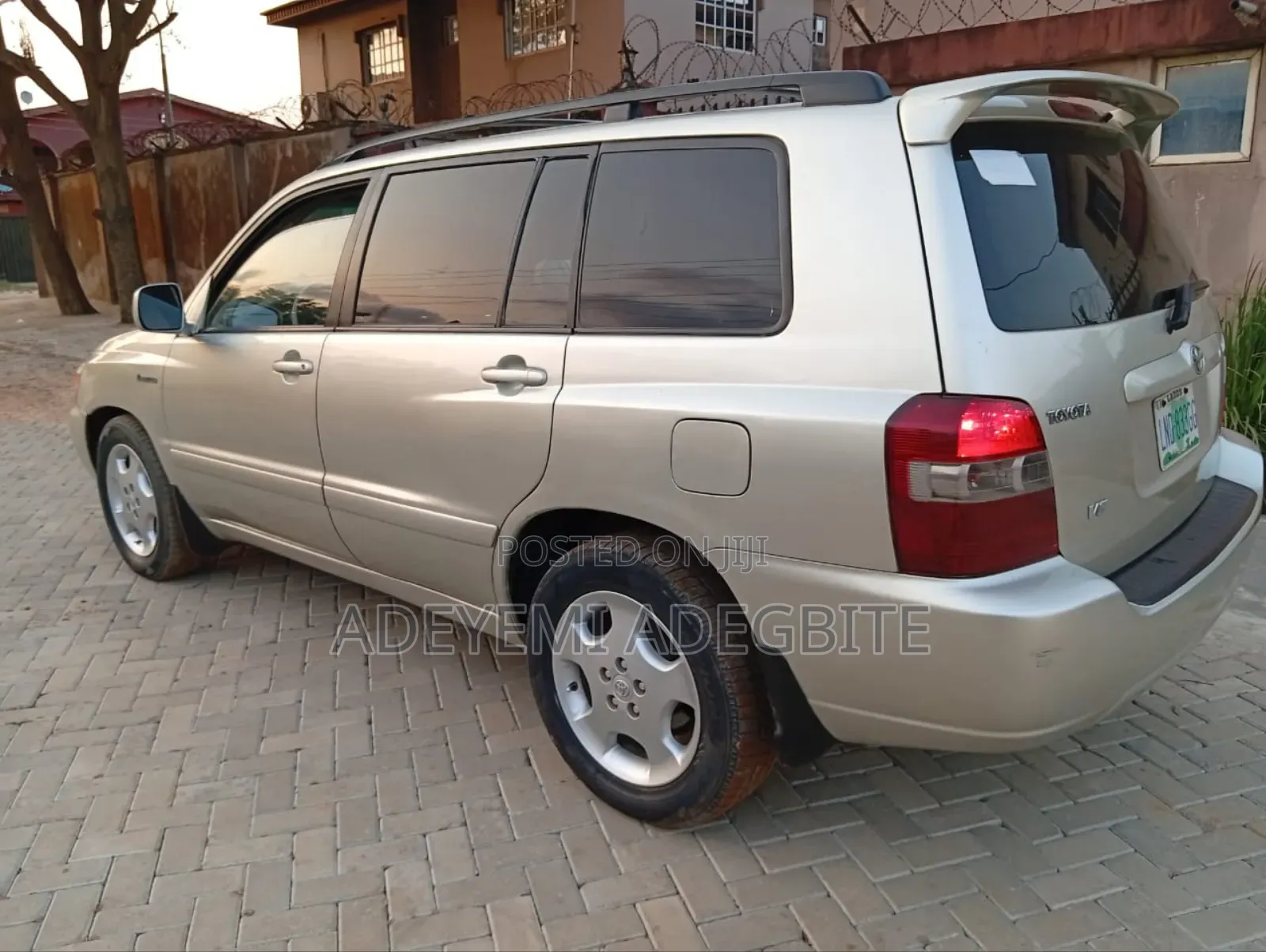 Toyota Highlander Limited V6 2005 Silver