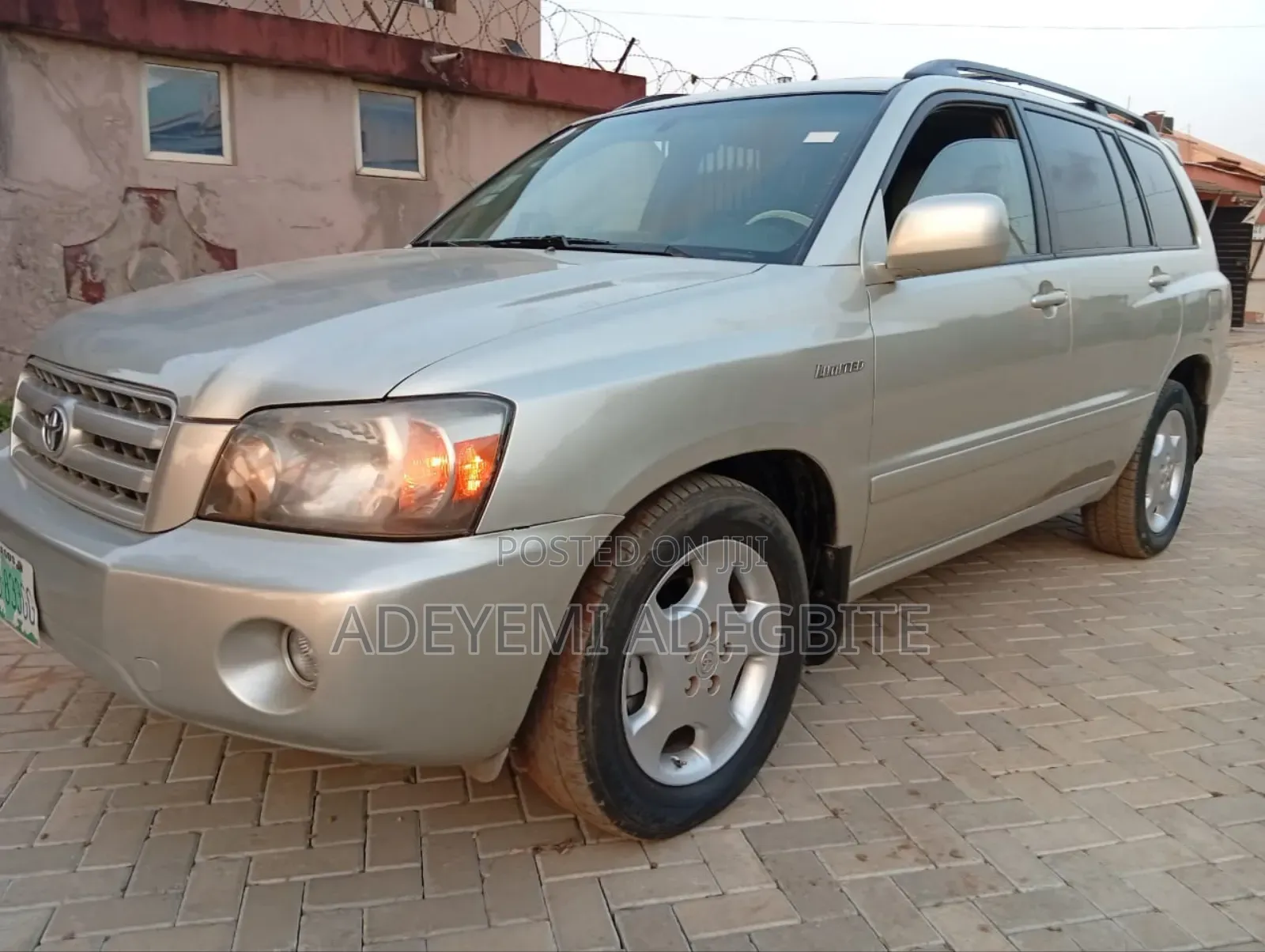 Toyota Highlander Limited V6 2005 Silver