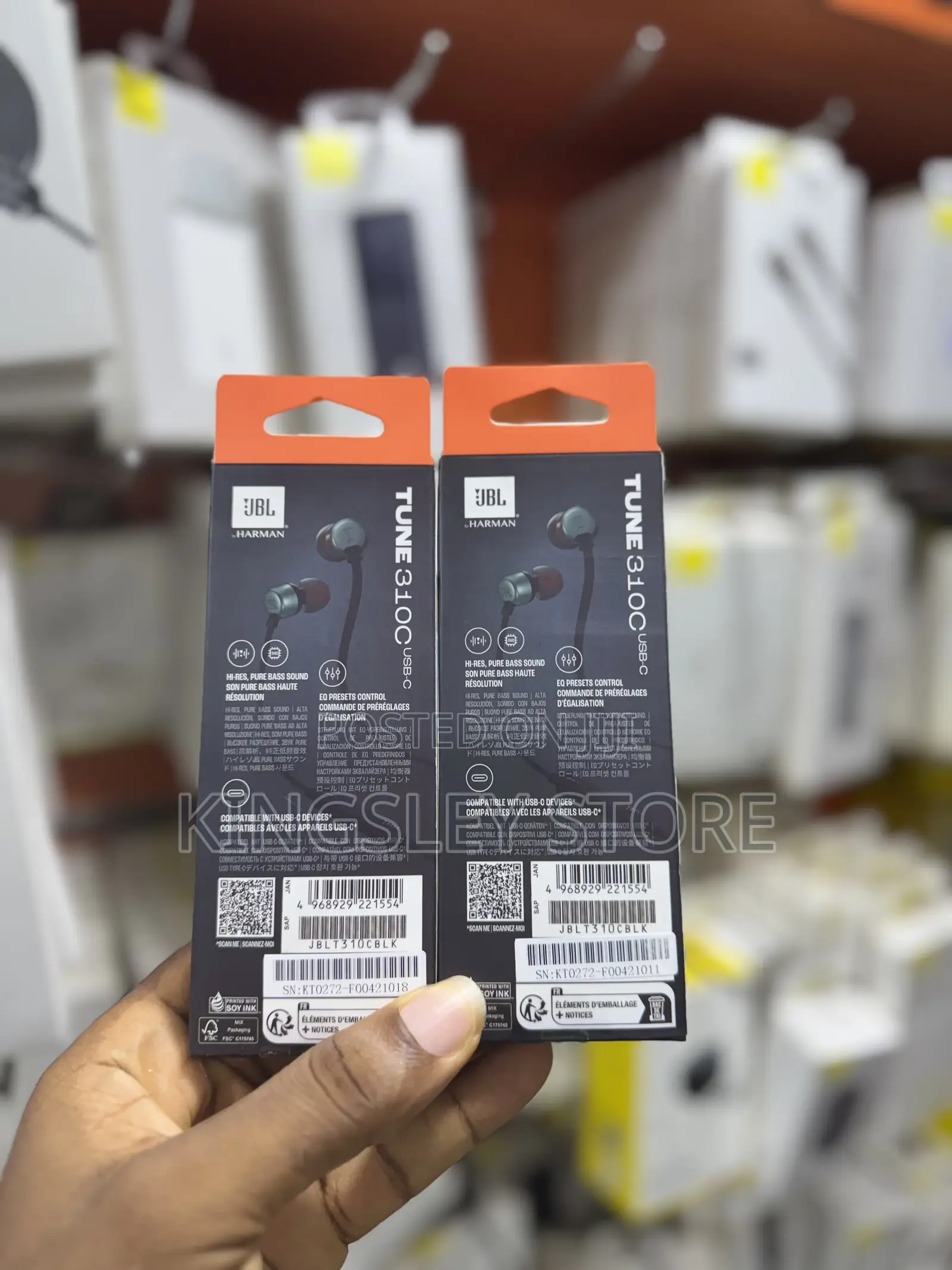 Jbl Tune 310c Usb-c In-ear Headphones With Usb-c Connectivity