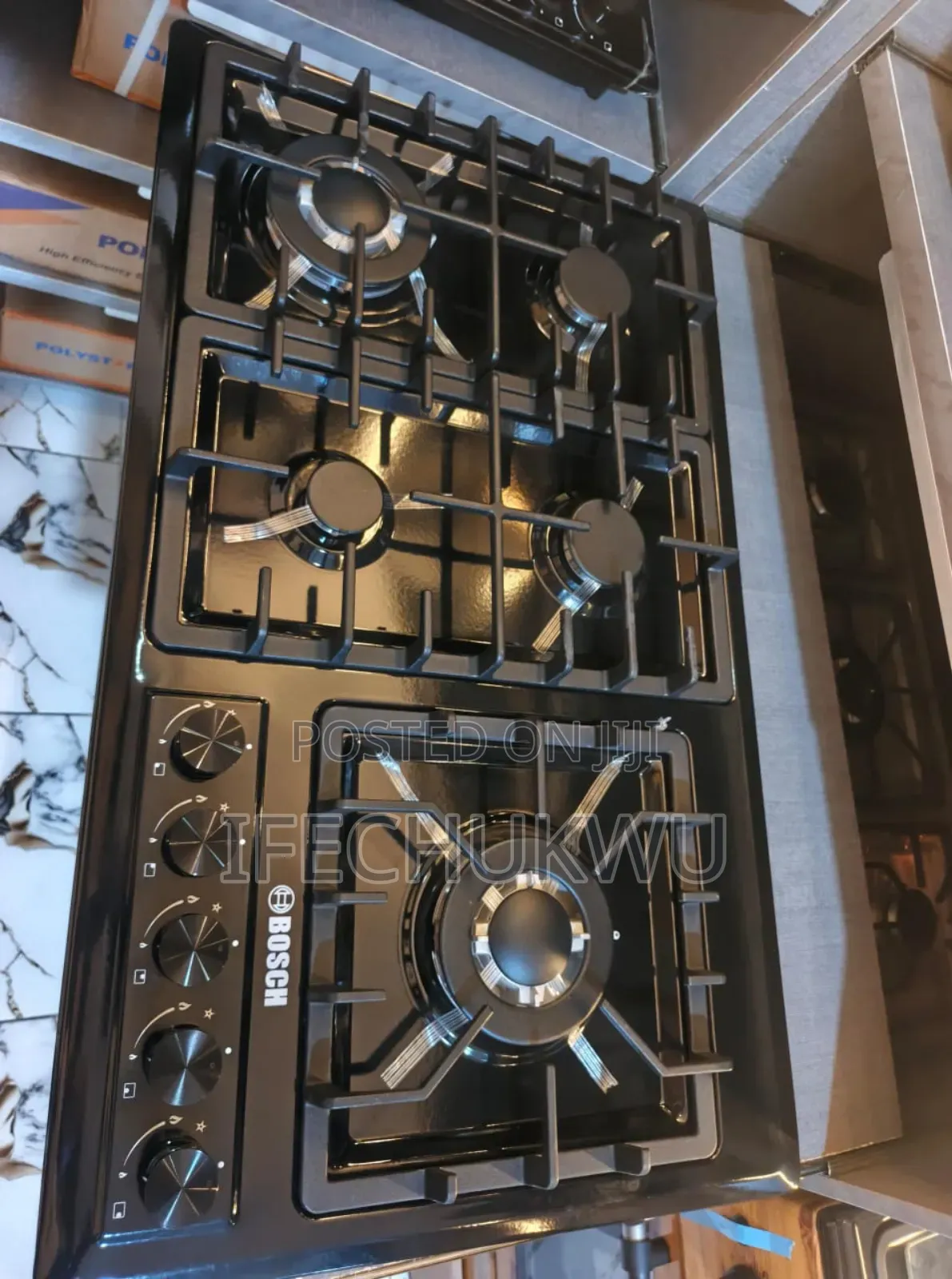Original Bosch 90cm Built-in Luxury 2 Big Burners 3 Medium Burners