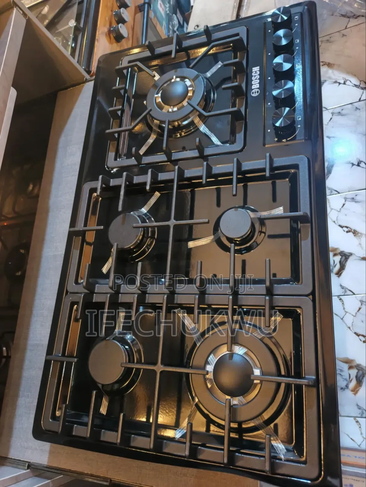 Original Bosch 90cm Built-in Luxury 2 Big Burners 3 Medium Burners