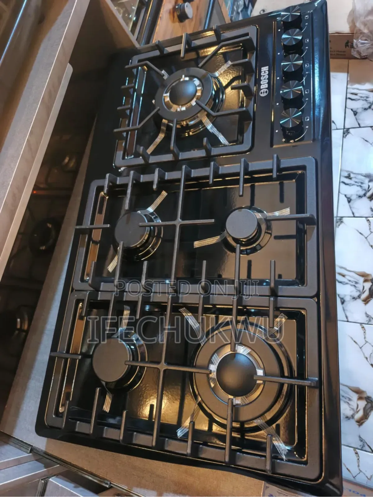 Original Bosch Built-in Luxury Blueflame Light 5 Gas Automatic Burners