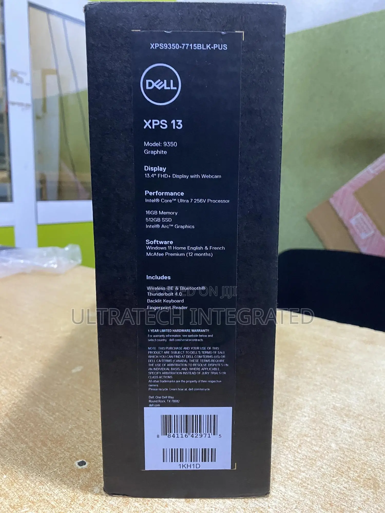 New Laptop Dell XPS 13 (9350) 16GB Intel SSD 512GB