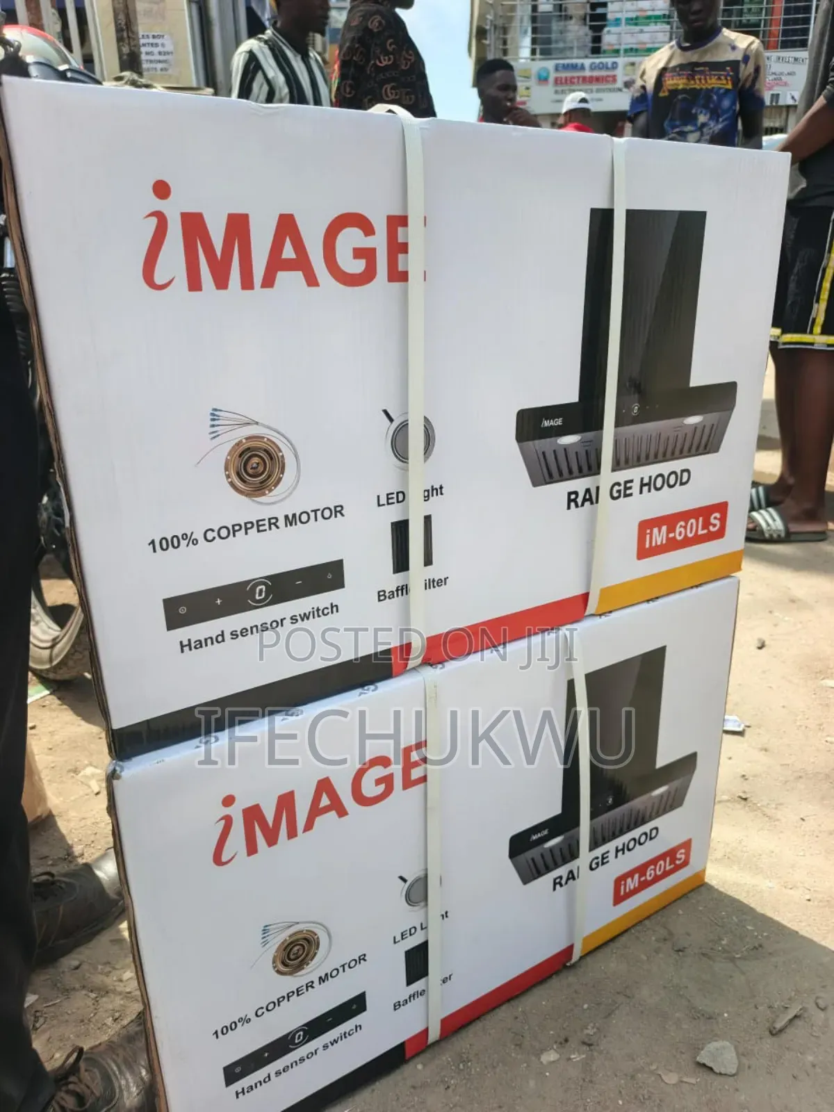 Original Image T-Shape 60cm Automatic Inverter Heat Extractor Copper