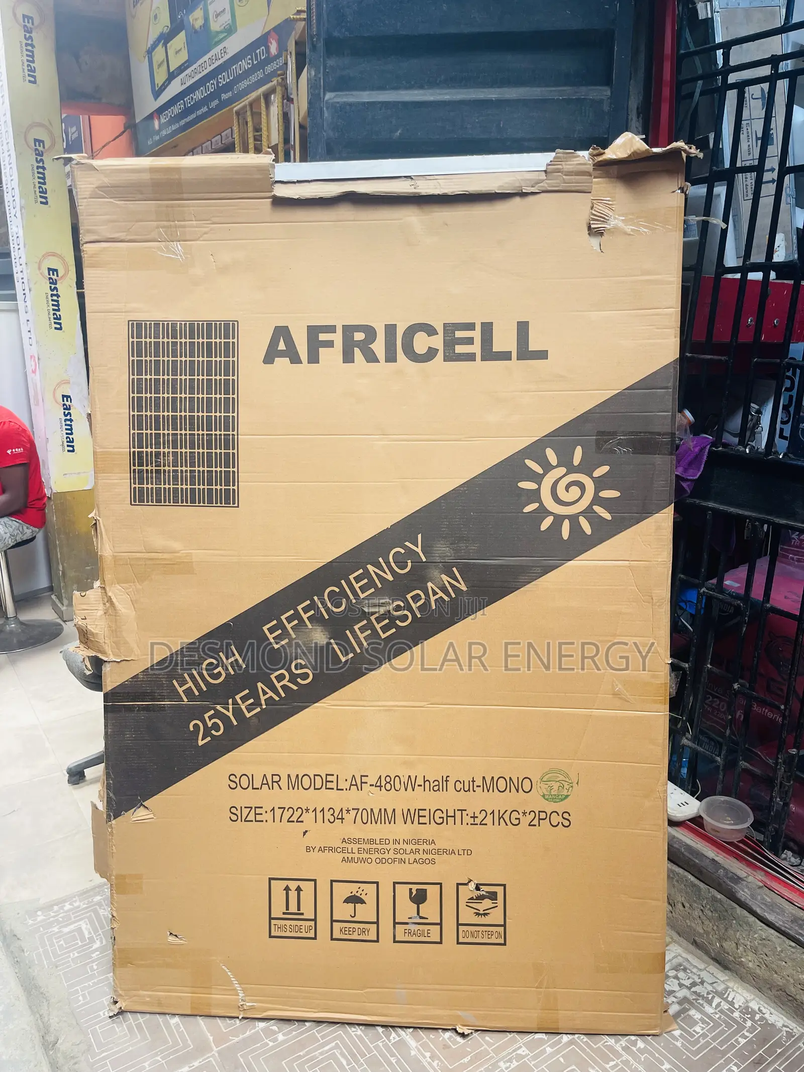 480watt Hifcut Africell Mono Solar Panels Available Now Make Your Orde
