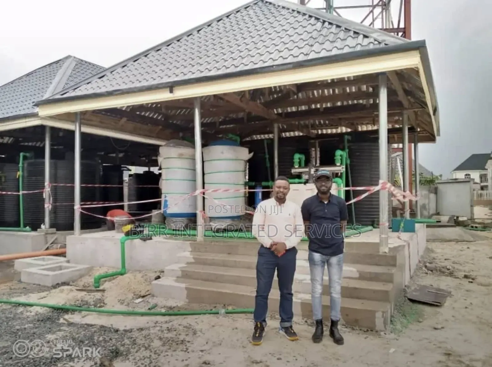 Industrial Water Project: Treatment Plant,Borehole, Stanchion