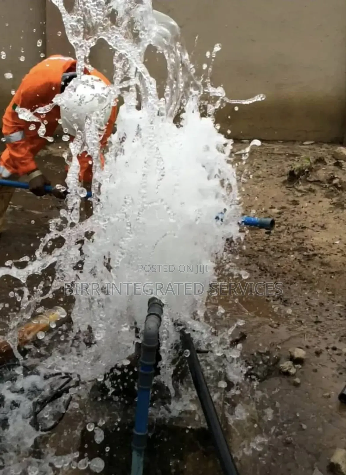 Industrial Water Project: Treatment Plant,Borehole, Stanchion