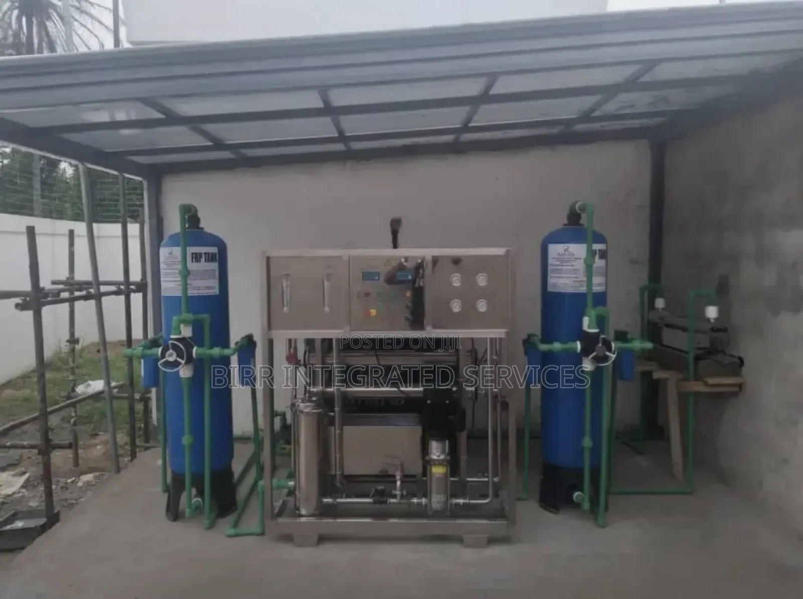 Industrial Water Project: Treatment Plant,Borehole, Stanchion