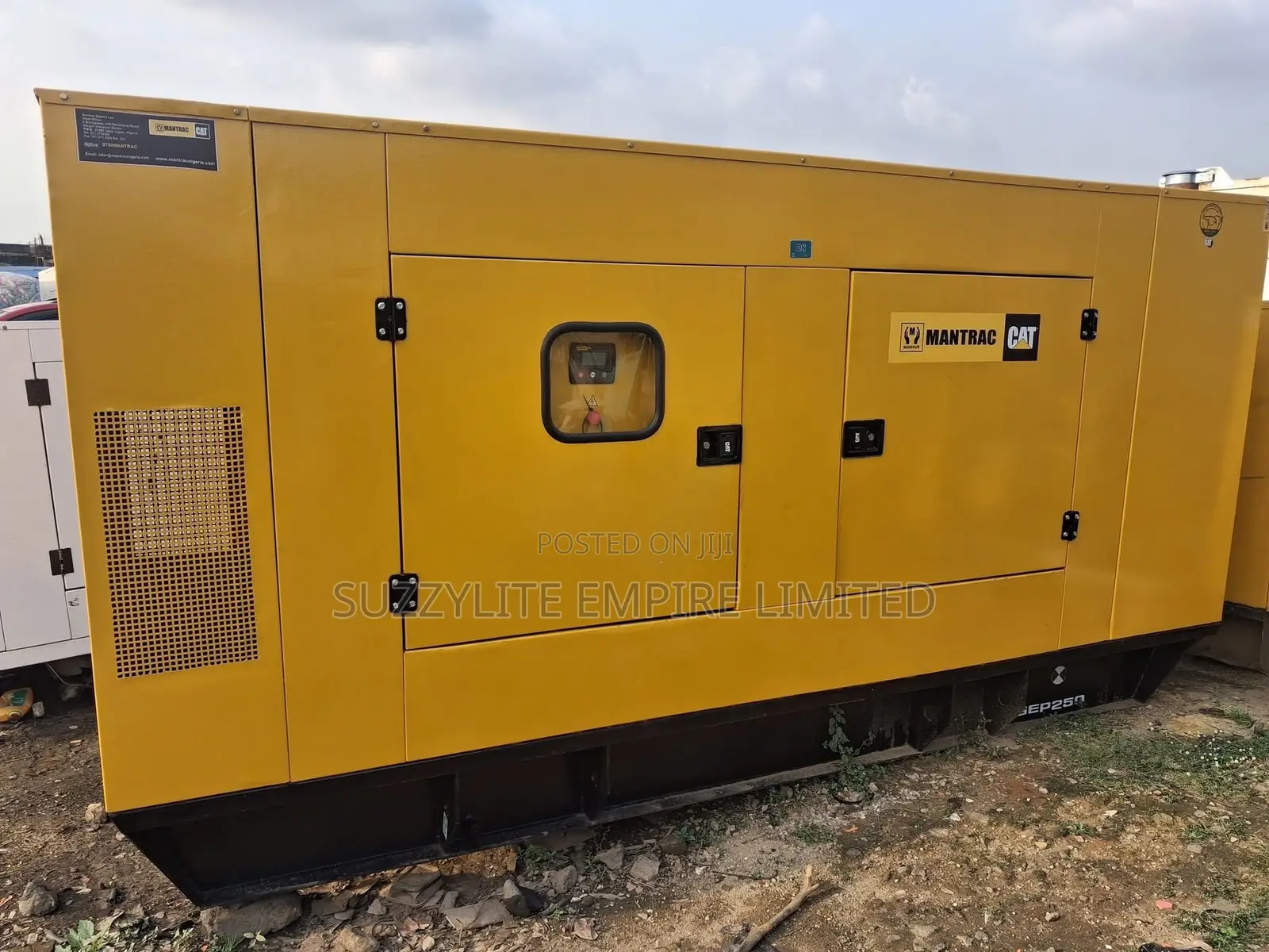 Cat 250kva Used Soundproof Diesel Generator