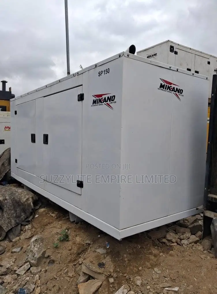 Mikano 150kva Perkins Soundproof Diesel Generator Used