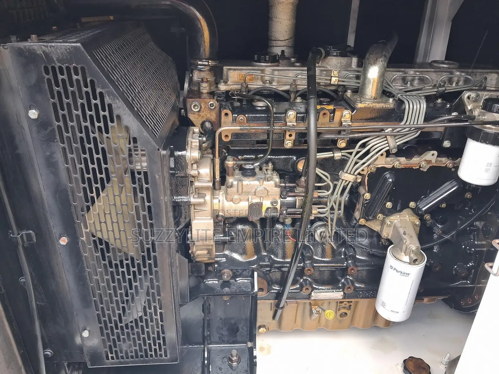 Mikano 150kva Perkins Soundproof Diesel Generator Used