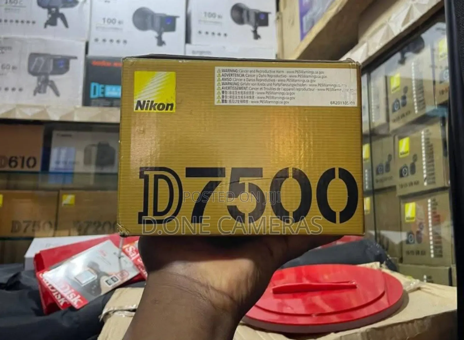 Nikon D7500 DSLR Camera With 18-140mm Zoom Lens