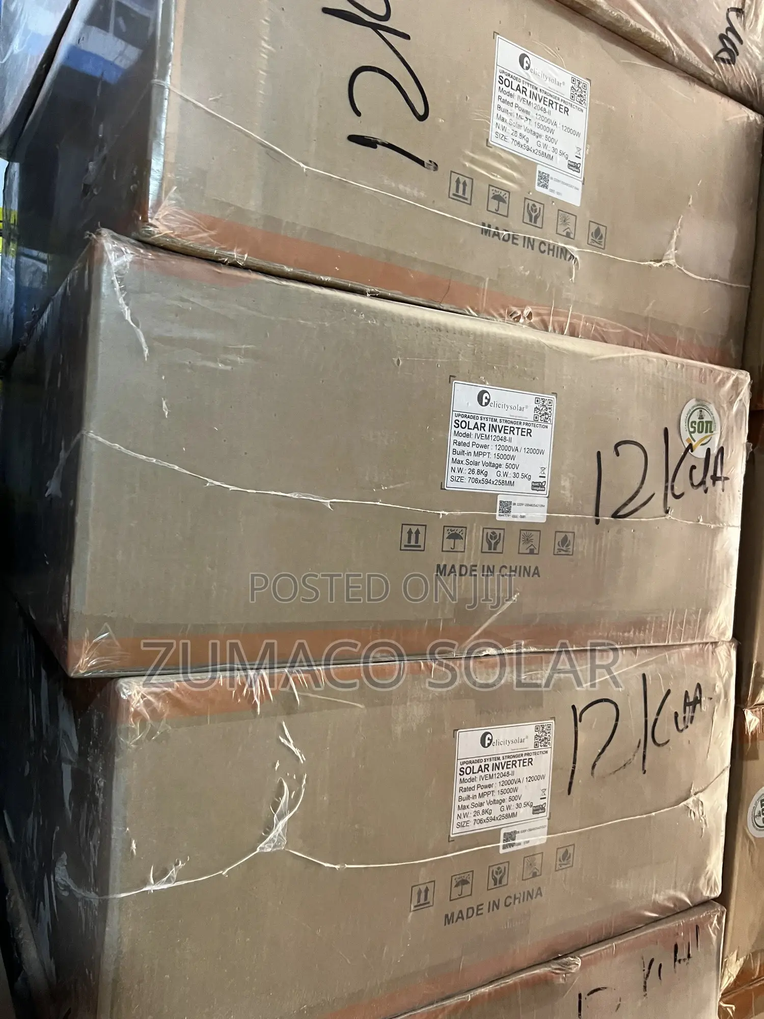 12kav Felicity Hybrid Inverter 48v