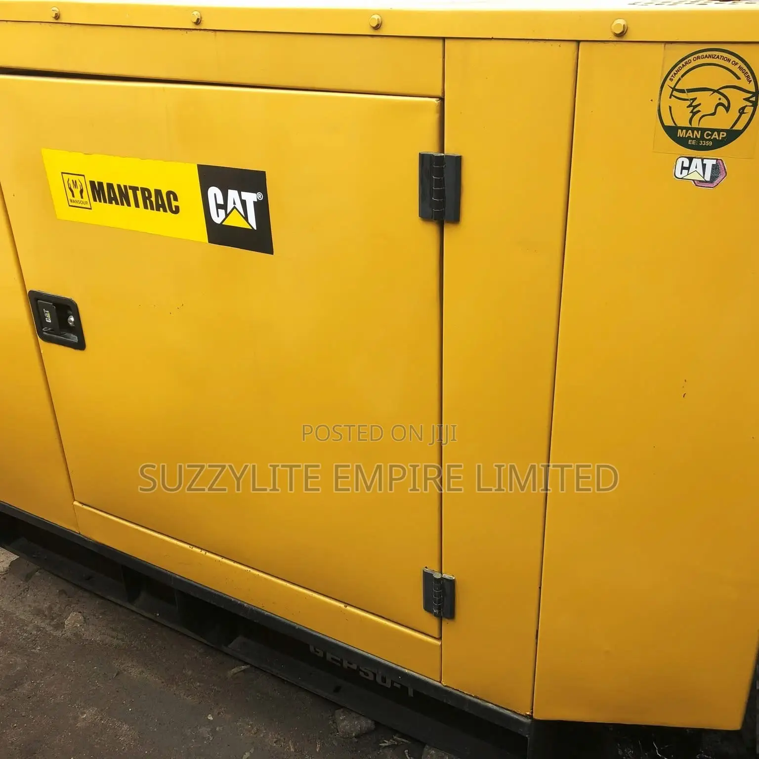 50 Kva Cat Mantrac  Soundproof Diesel Generator Used