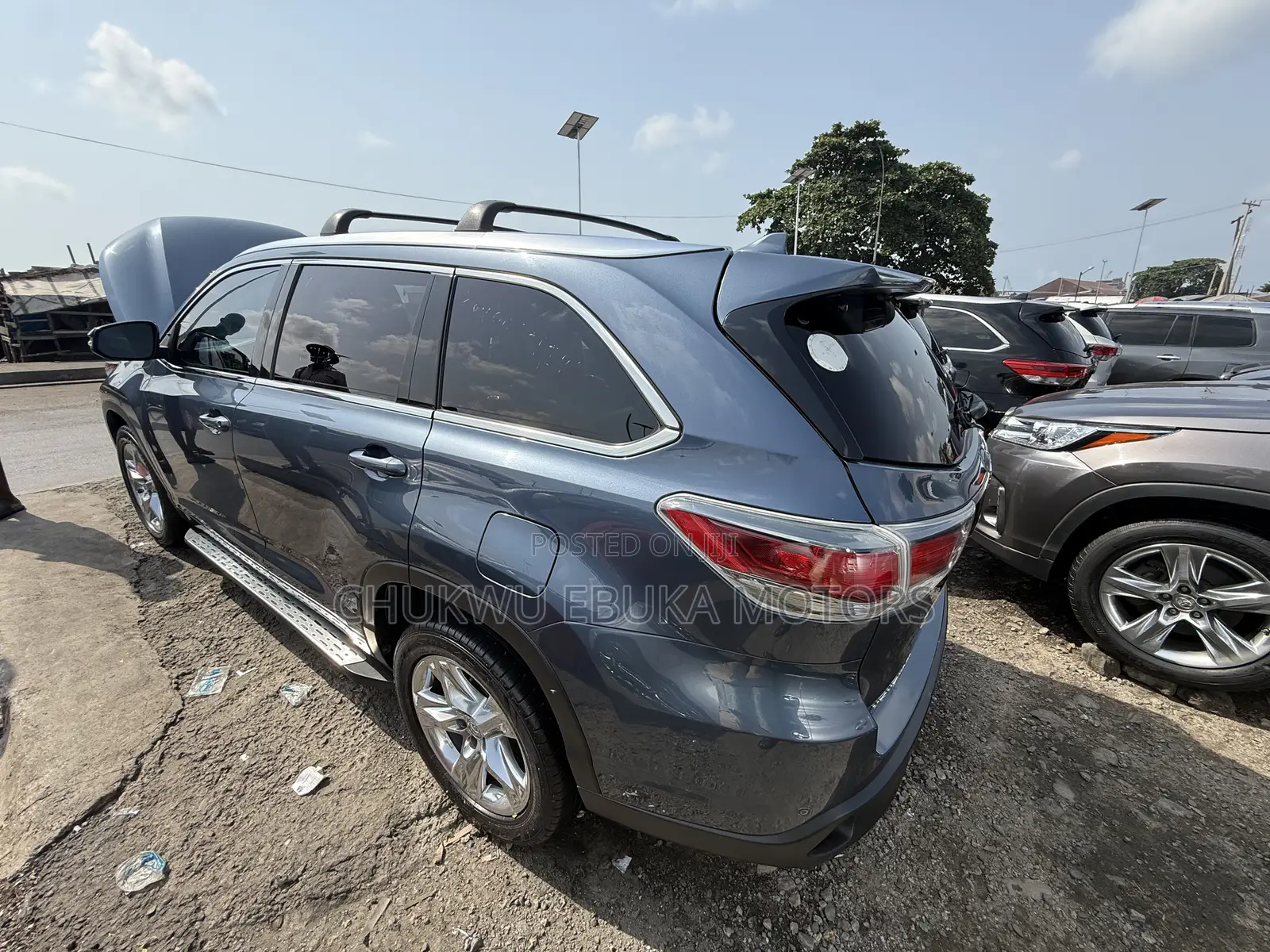Toyota Highlander Limited V6 4x4 (3.5L 6cyl 6A) 2016 Blue