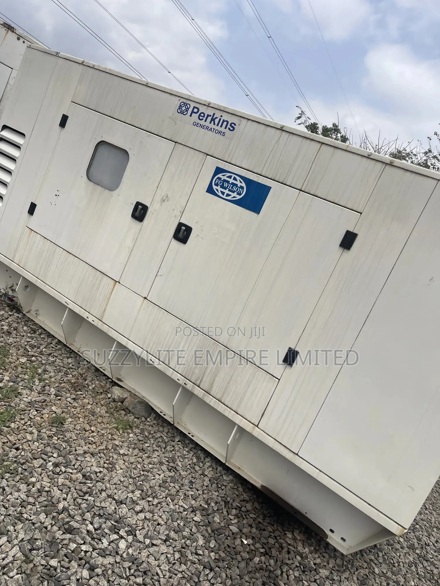 250kva Fg Wilson Perkins Generator Used With Warranty