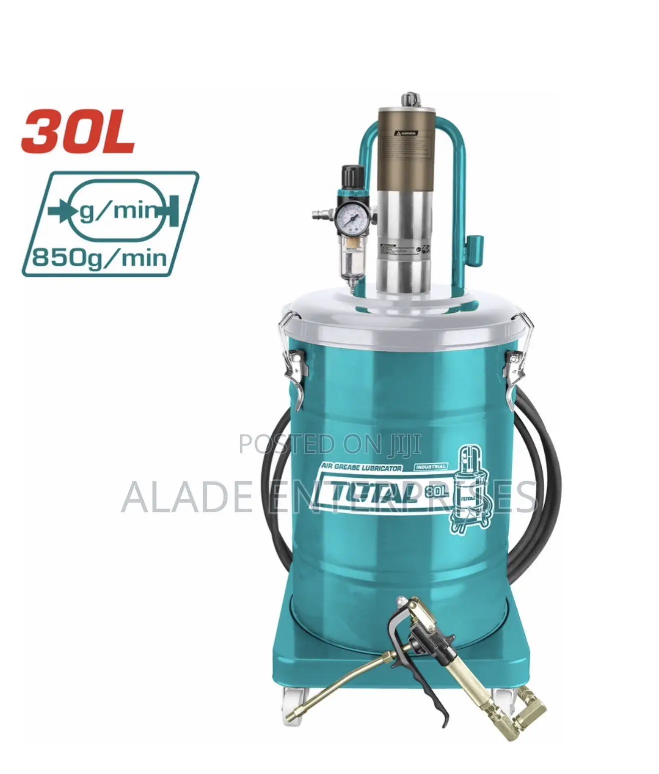 Total Air Grease Lubricator 30ltrs - Tht118302
