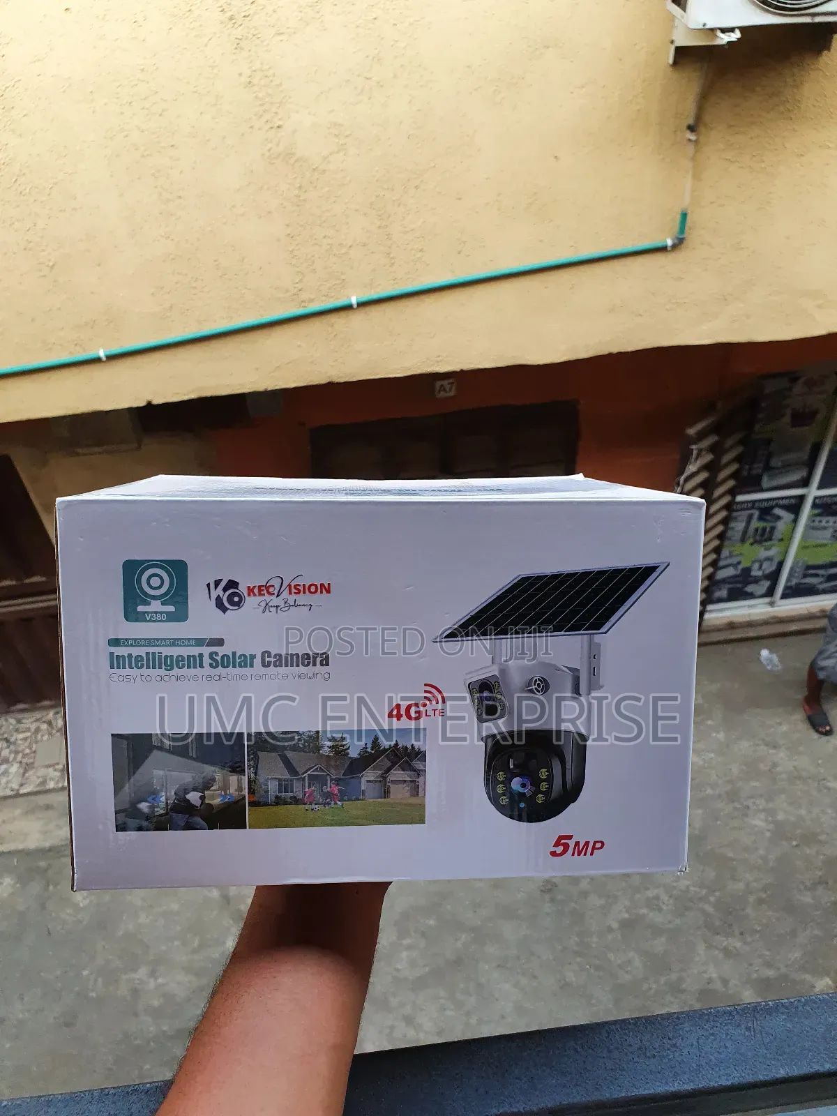 Dual Lens Solar PTZ Camera