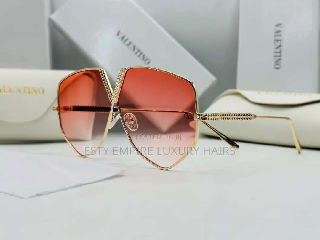 High Quality Luxury Valentino Female Glasses