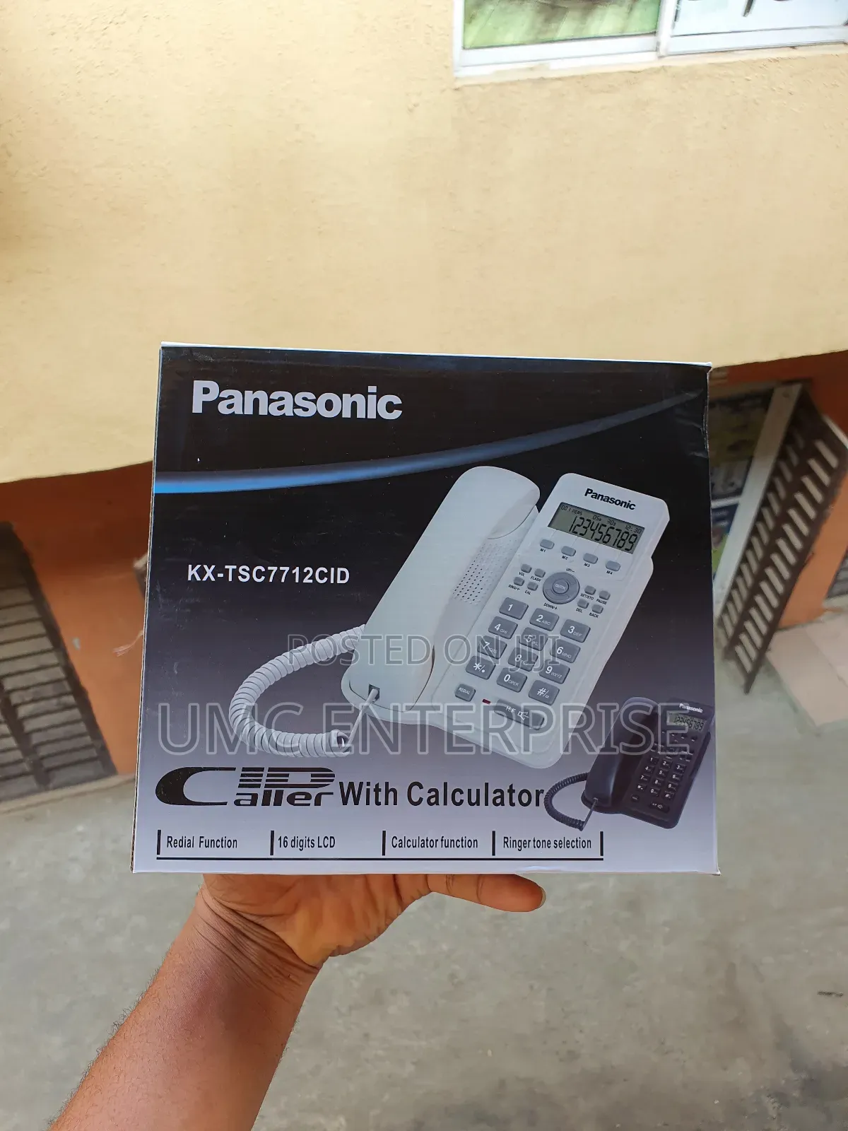 Panasonic Wired Intercom - Kx-Tsc7712cid