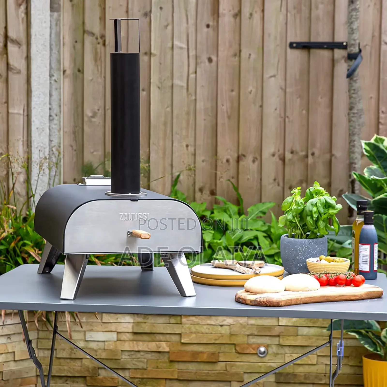 Zanussi Zpo1bpc Outdoor 12 Inch Wood Pellet Pizza Oven