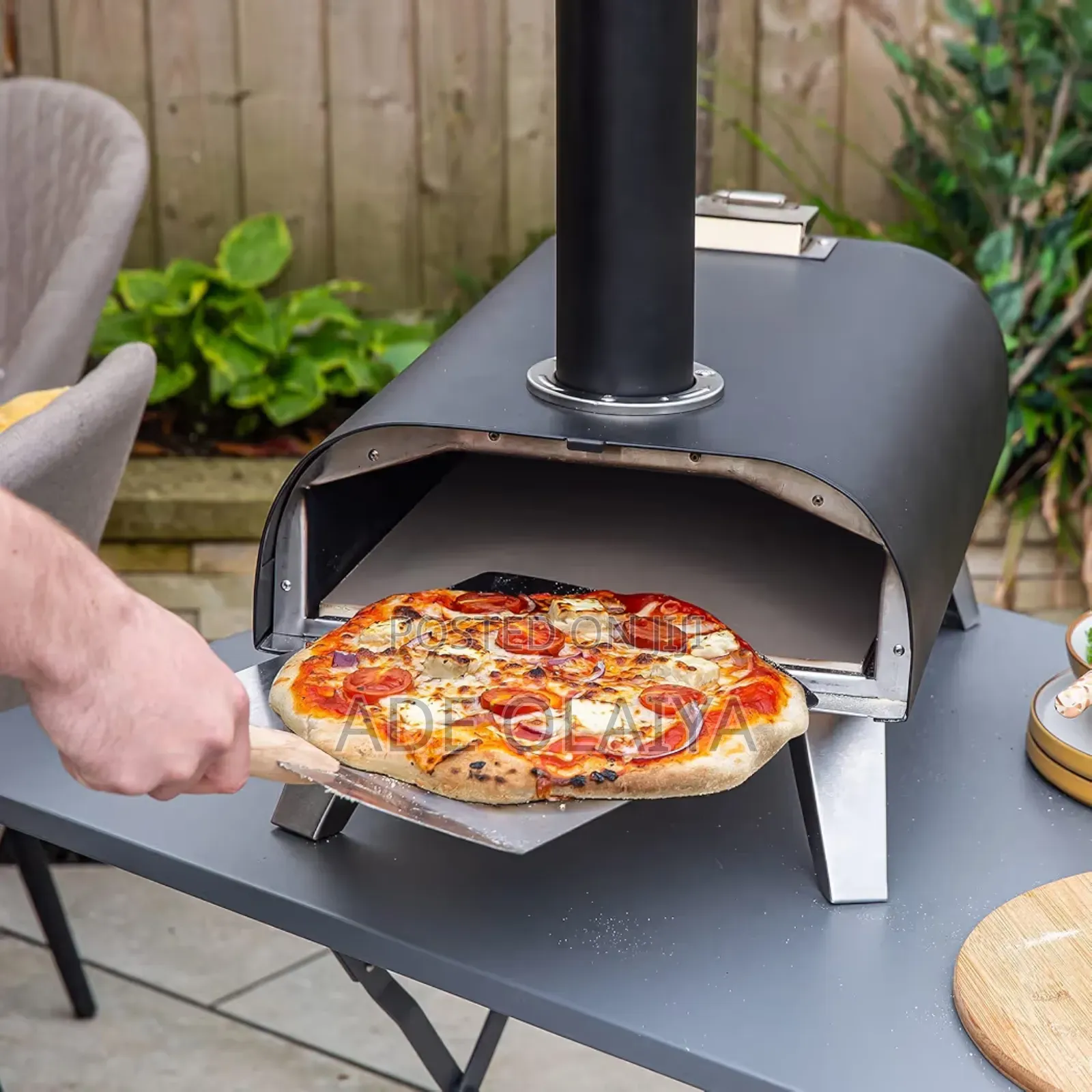Zanussi Zpo1bpc Outdoor 12 Inch Wood Pellet Pizza Oven