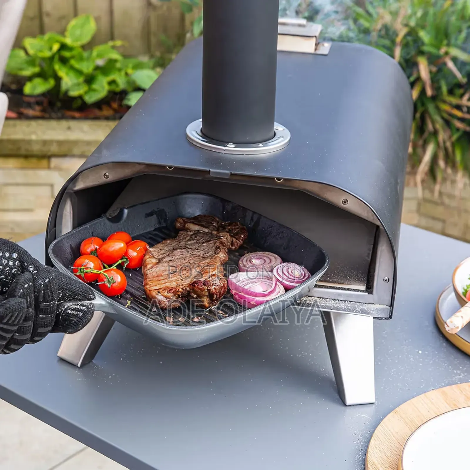 Zanussi Zpo1bpc Outdoor 12 Inch Wood Pellet Pizza Oven