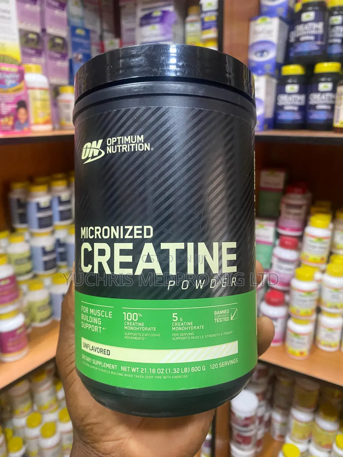 Optimium Nutrition Micronized Creatine 120 Servings