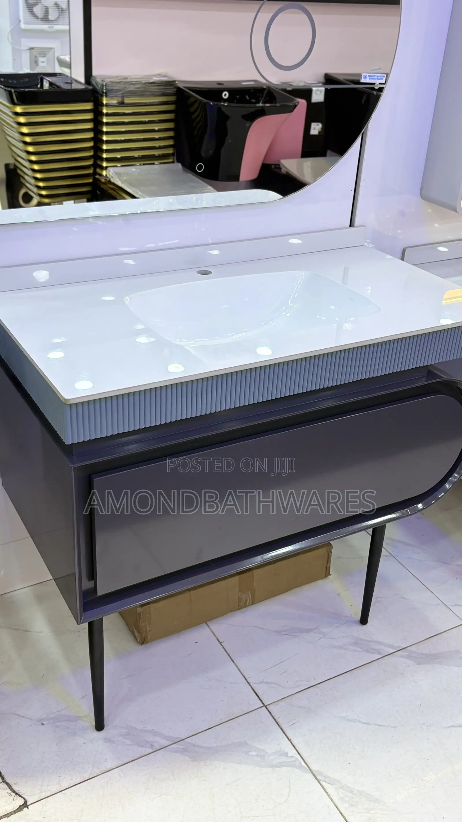 Luxury Single Bowl Cabinet