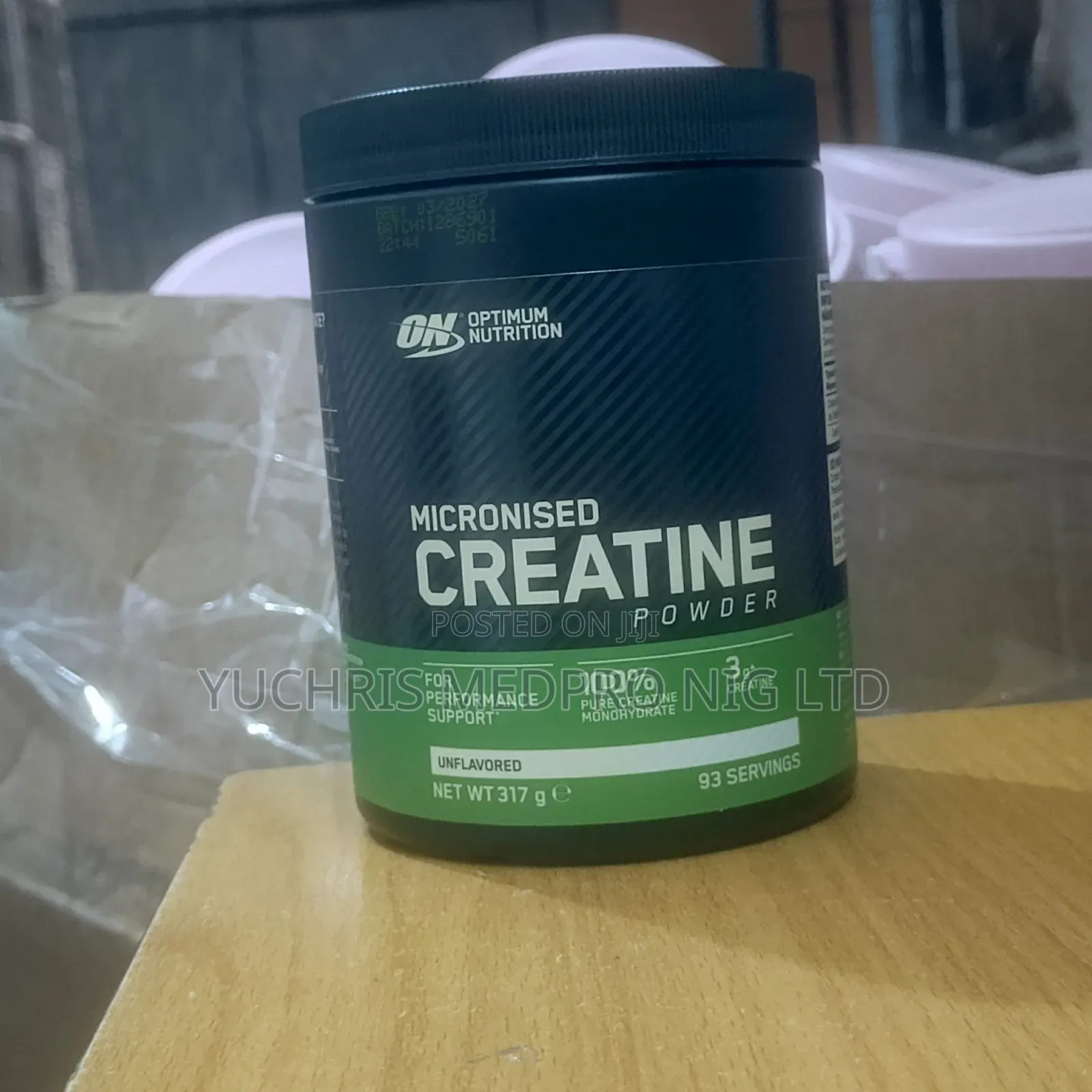 Optimium Nutrition Micronized Creatine 93 Servings
