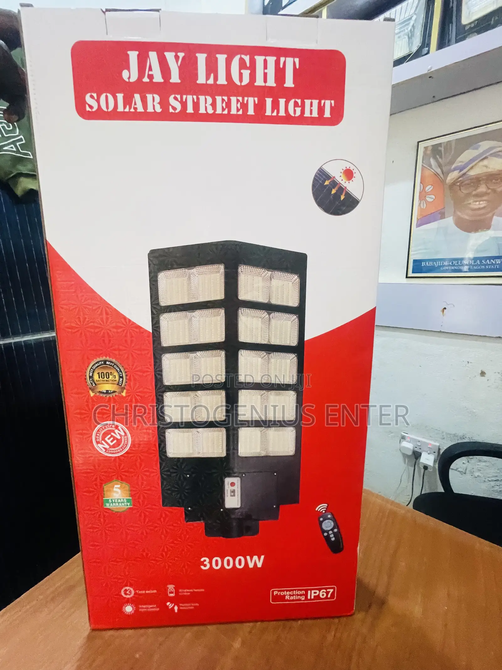 3000watts Solar Street Light 