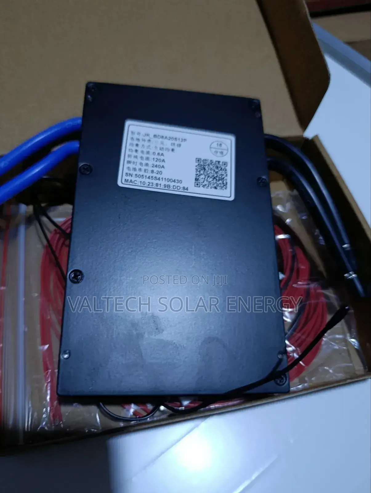 Jk Bd6a24s12p 120a 8s-24s Smart BMS for Lithuim Batteries
