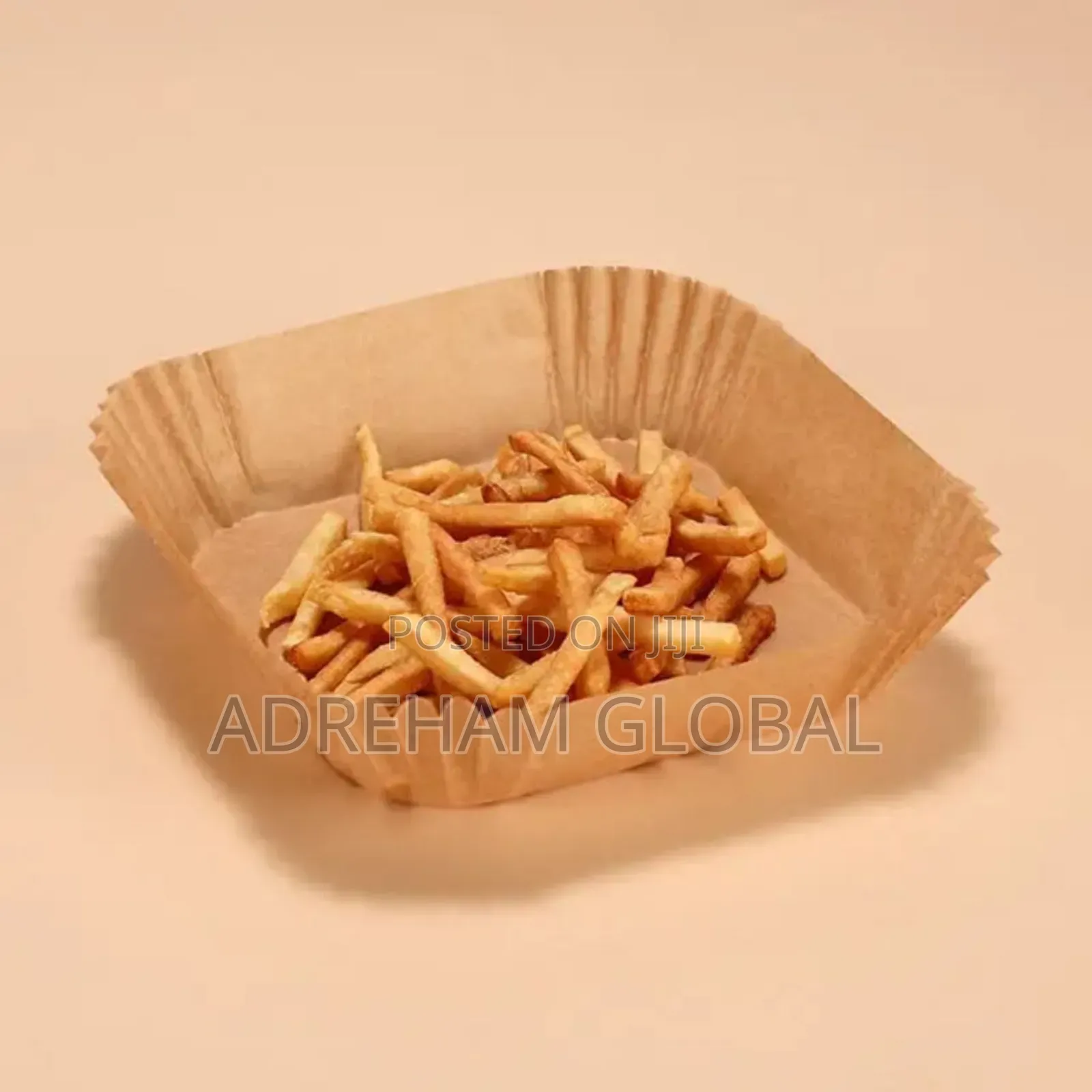 50pcs Disposable Nonstick Air Fryer Liner Paper Square Shape
