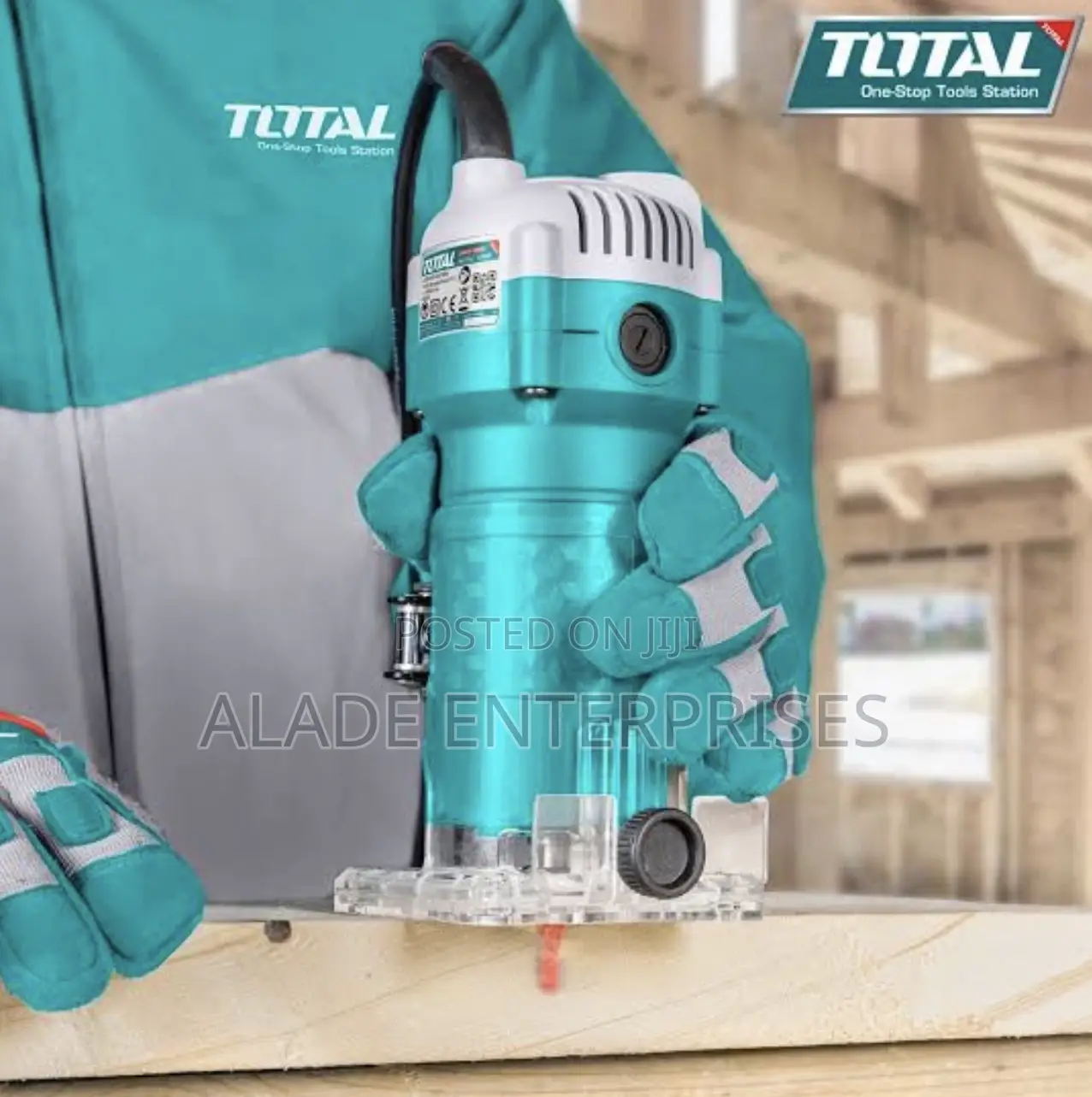 Total Tlt6001 600w Laminate Trimmer