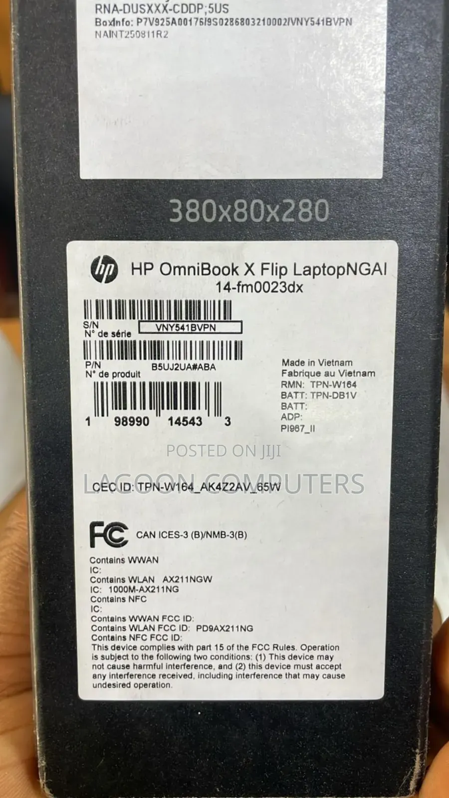 New Laptop HP OmniBook X Flip 14" 16GB Intel Core Ultra 7 SSD 1T